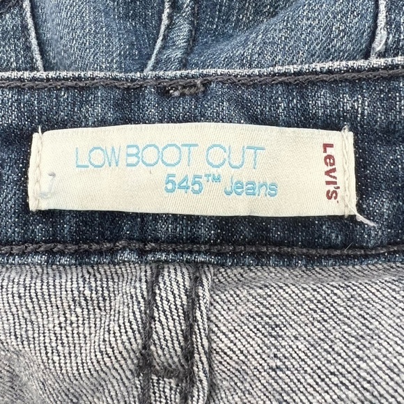 Levi’s 545 Low Boot Cut Jeans Size 6 Women’s - Picture 2 of 5